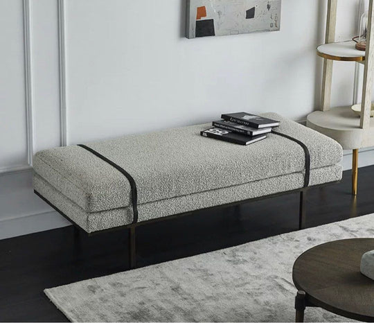 RUAIDHRÍ Modern Fabric Bench