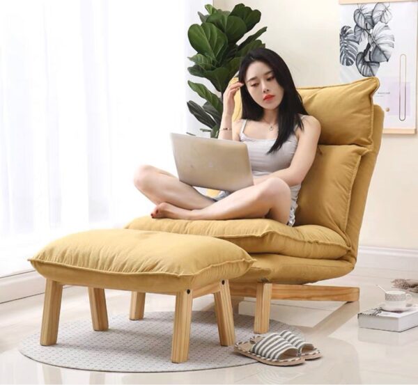 FIONN Scandinavian Fabric Recliner Armchair