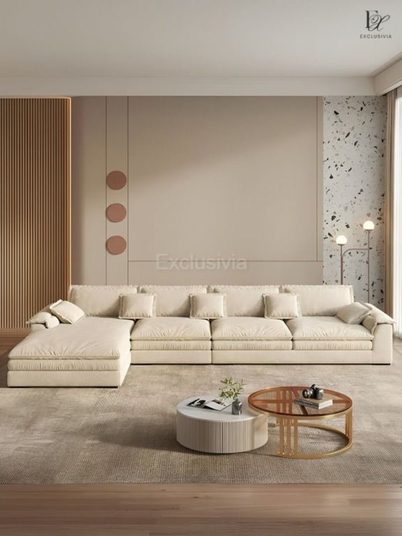 HORUS Scandinavian Fabric Sofa (Cat-Friendly)