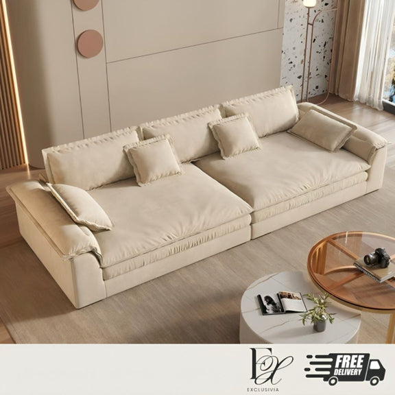 HORUS Scandinavian Fabric Sofa (Cat-Friendly)