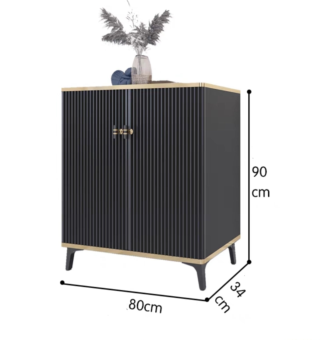 PINUE Modern Shoe Cabinet & Hall Tree