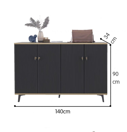 PINUE Modern Shoe Cabinet & Hall Tree