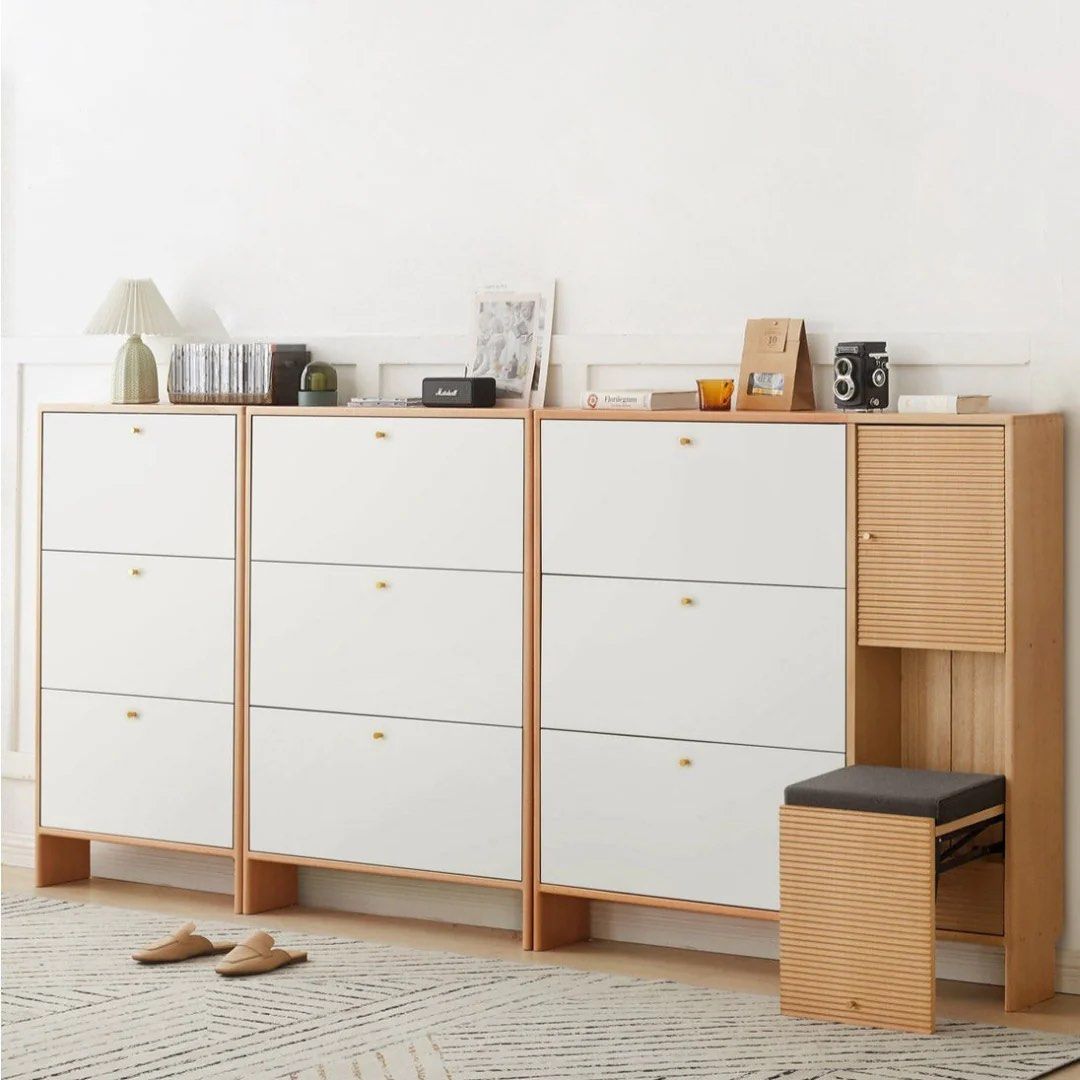 BJORNS Scandinavian Shoe Cabinet