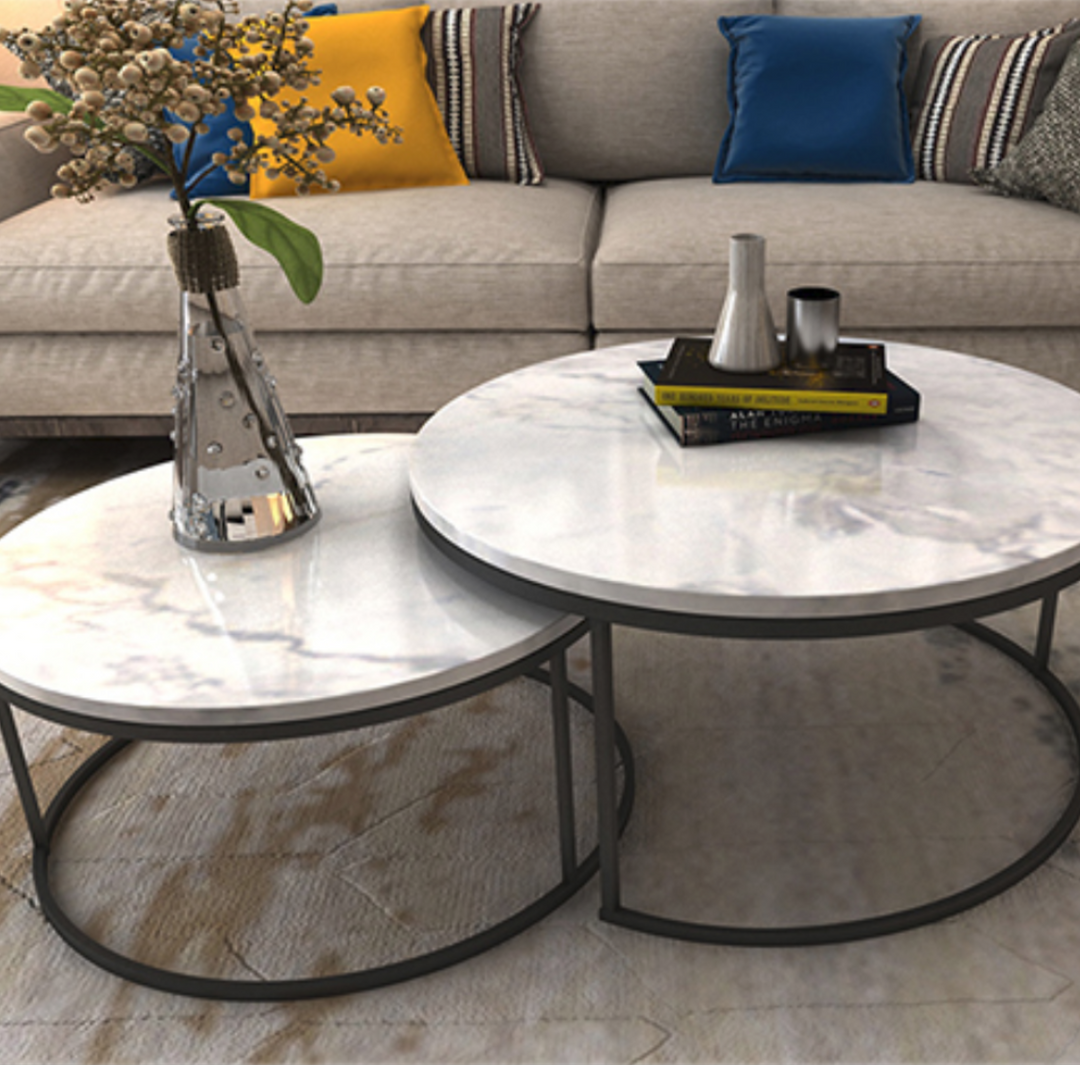 JAD Marble Round Coffee Table