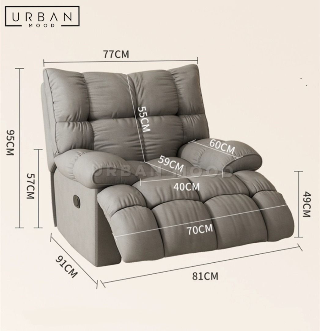 VERONIKA Modern Recliner Armchair