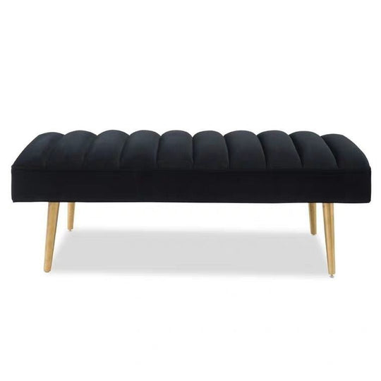 ROMINA Modern Velvet Ottoman Bench