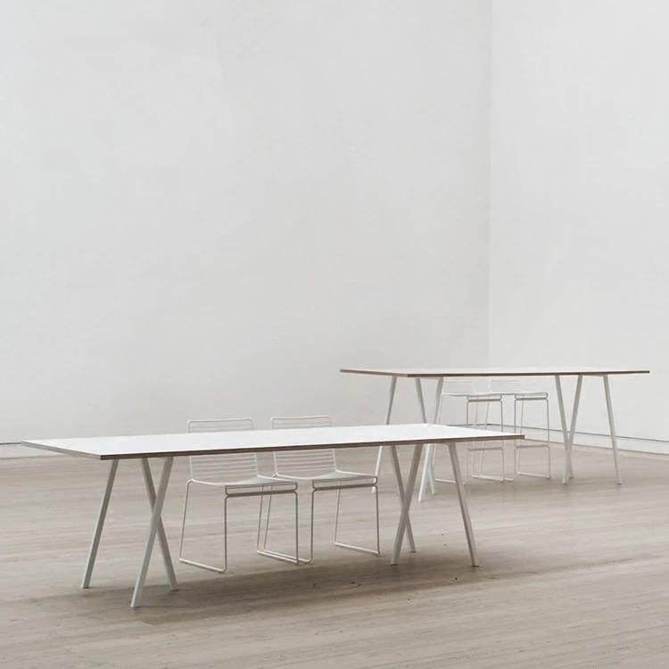 YNGVE Minimalist Ultra Slim Wooden Dining Table