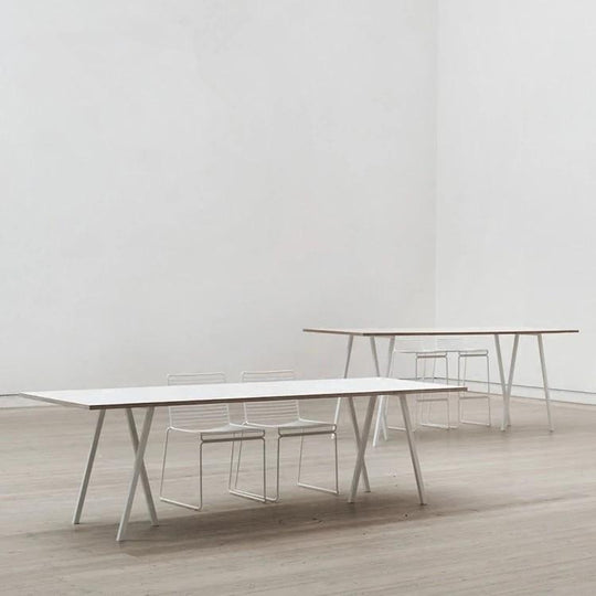 YNGVE Minimalist Ultra Slim Wooden Dining Table