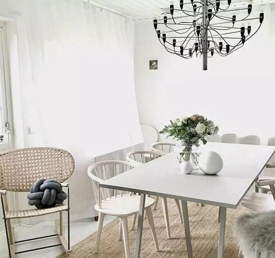 YNGVE Minimalist Ultra Slim Wooden Dining Table
