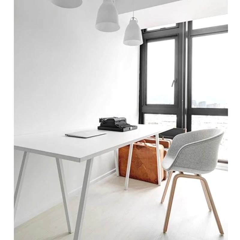 YNGVE Minimalist Ultra Slim Wooden Dining Table